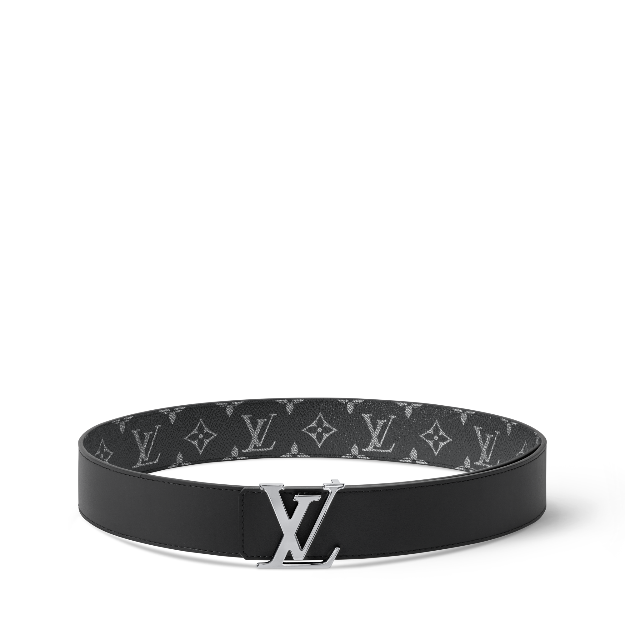 LV Initiales Monogram Chromatic 40mm Reversible Belt Monogram